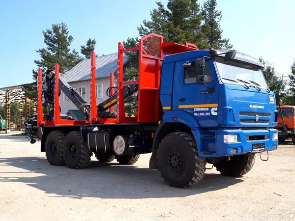 Сортиментовоз КамАЗ 43118-23027-50 с КМУ