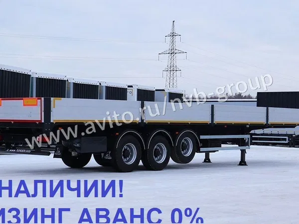 Бортовой полуприцеп Тонар 9888