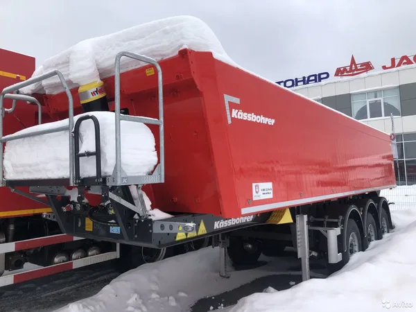 Самосвальный полуприцеп Kassbohrer DL 24 м3