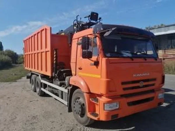 Металловоз (ломовоз) КамАЗ 65115 с КМУ VM10LM