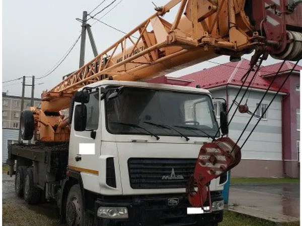 Автокран Ивановец кс-45717А-1Р маз Овоид