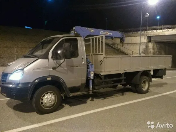 Бортовой автомобиль с КМУ ГАЗ Валдай
