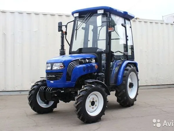 Мини-трактор Foton Lovol TE-244 с кабиной KM 385BT
