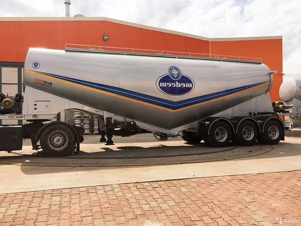 Полуприцеп цементовоз Nursan Trailer NA3 34 м3