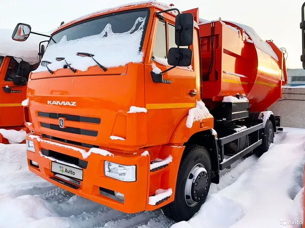 Мусоровоз Коммаш Мценск КО-449-05 на шасси КамАЗ 53605