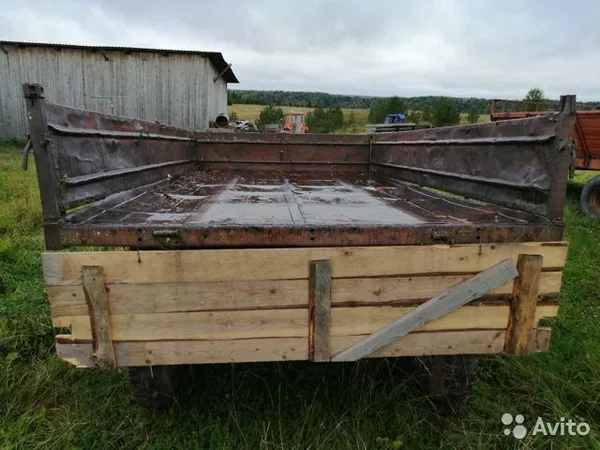 Трактор МТЗ Беларус 82 + прицеп 2 птс 4