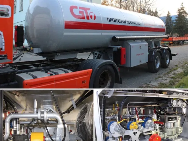 Полуприцеп газовоз GT7 ппцт-20