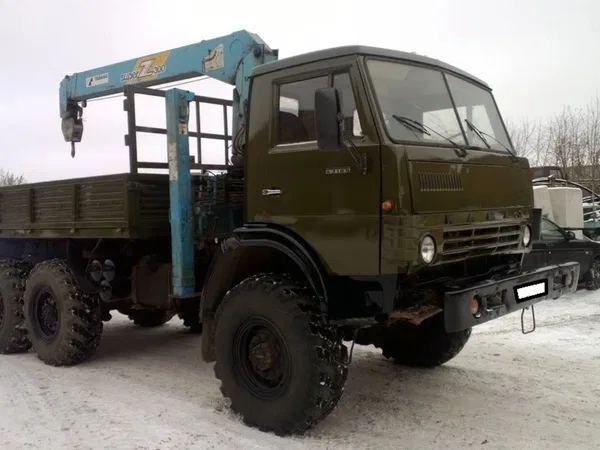 Бортовой грузовик с КМУ КамАЗ 4310 с КМУ Tadano