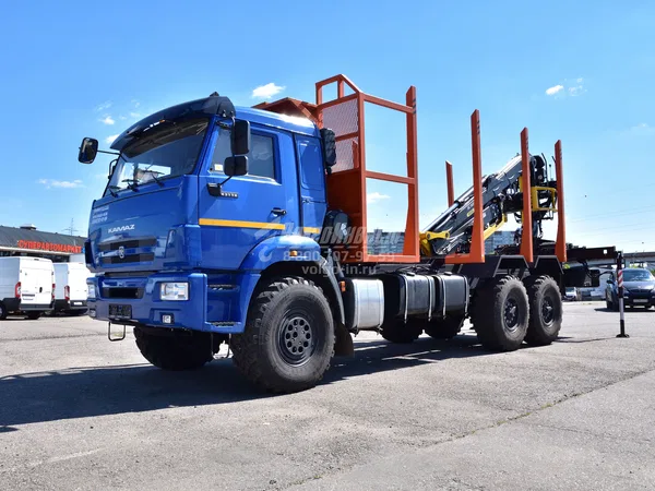 Сортиментовоз КамАЗ 43118 с ГМУ ESSEL S80-93