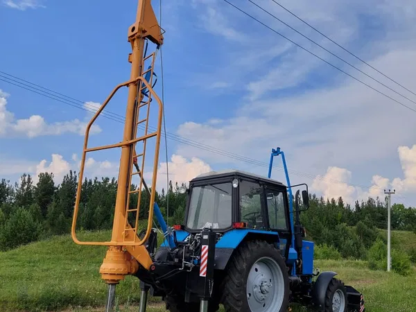 Бурильно-крановая машина МТЗ Беларус БМ-205Д