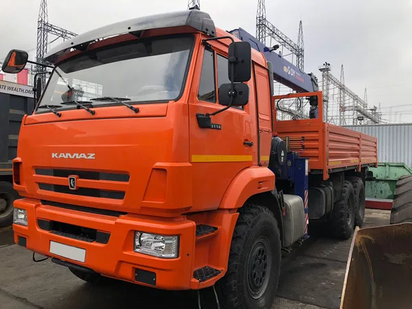 Бортовой грузовик с КМУ КамАЗ 43118 с КМУ DongYang SS1956 ACE