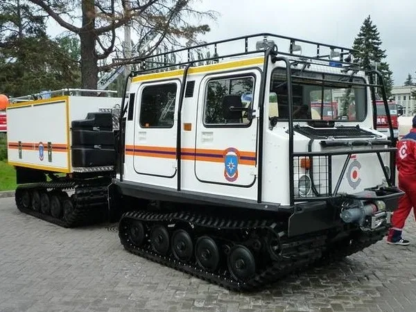 Пожарная машина Hagglunds Bv206