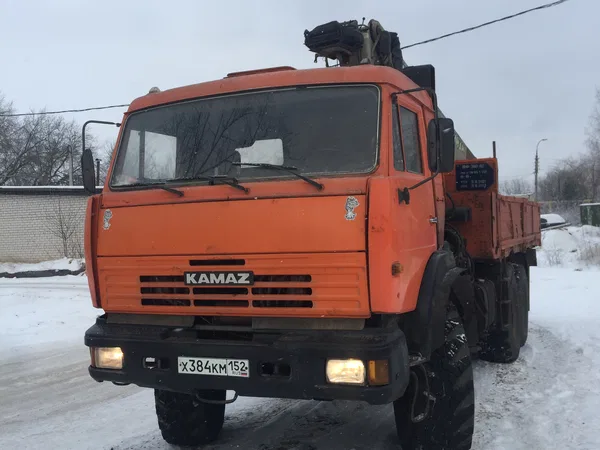 Бортовой грузовик с КМУ КамАЗ 5328ВС с КМУ Инман