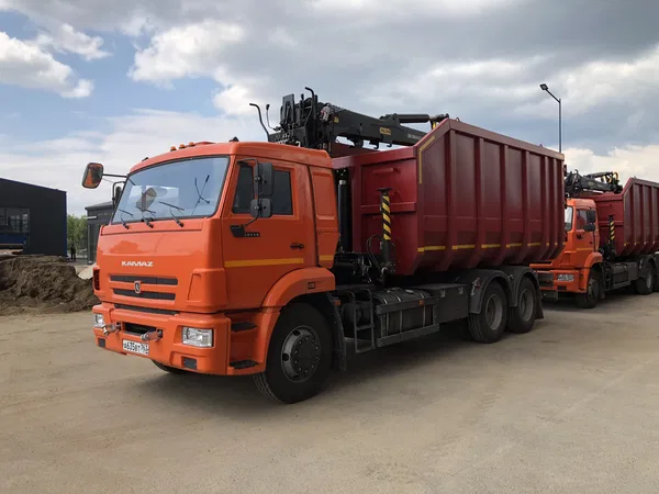 Металловоз (ломовоз) КамАЗ 65115 с ГМУ ВЕЛМАШ-С VM10-74М