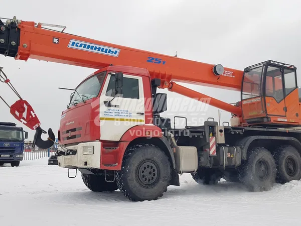 Автокран Клинцы КС-55713-5К-3 на шасси КамАЗ 43118