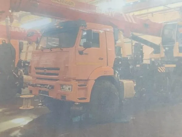 Автокран Palfinger Sany КС-5572А-241 на шасси КамАЗ