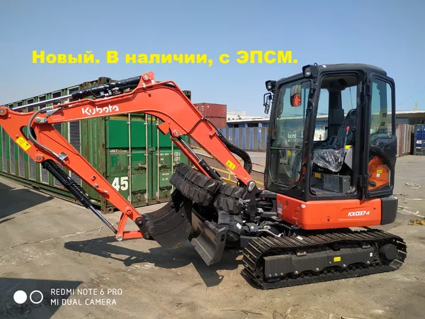 Мини-экскаватор Kubota kx037-4