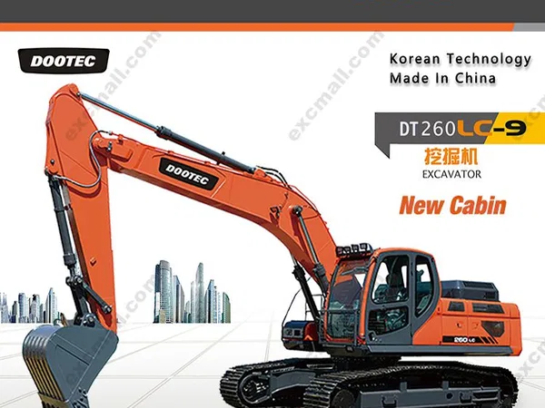 Гусеничный экскаватор Dootec DT-260