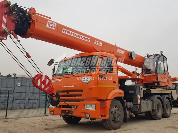 Автокран Камышин КС-55713-1К-4 на шасси КАМАЗ-65115