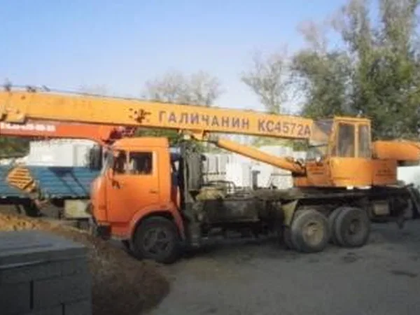 Автокран Галичанин КС-4572А на шасси КамАЗ 53213