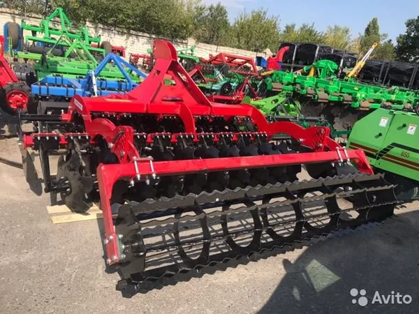 Дисковая борона Strumyk Tiger 2.5m с планчатым катком