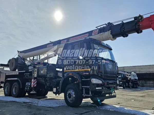 Автокран Камышин КС-55713-10К-4 на шасси FAW 3250