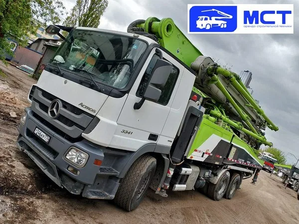 Автобетононасос Zoomlion 52X-6RZ на шасси Mercedes-Benz Actros 3341