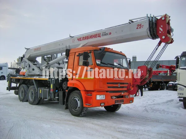 Автокран                                                         КамАЗ                                                     КС-55732 на шасси 65115