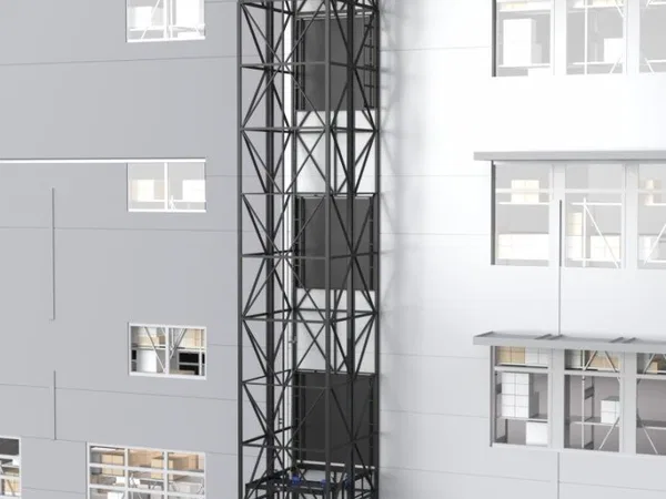 Шахтный подъемник Telfer Lift ПГШ 1500-4-9,75