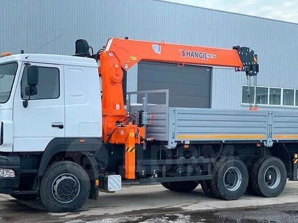 Бортовой грузовик с КМУ МАЗ 631228 с КМУ Hangil HGS 976