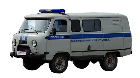 Машина оперативных служб УАЗ СГР "Кинологическая служба"
