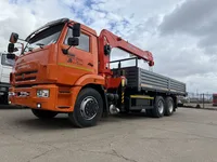Бортовой грузовик с КМУ КамАЗ 65115