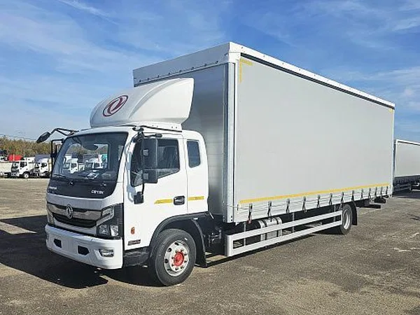 Тентованный автомобиль Dongfeng C120L Европлатформа 8,5х2,55х2,8 м.