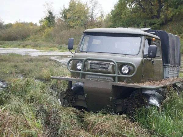 Шнековый вездеход Завод вездеходных машин (ЗВМ) ЗВМ-2901 ТП с РВД