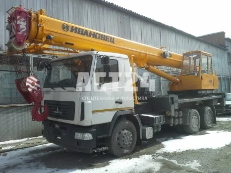 Автокран Ивановец МАЗ (6Х4) 25 тонн