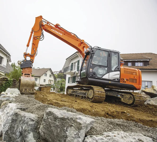 Гусеничный экскаватор Hitachi ZX130-5G
