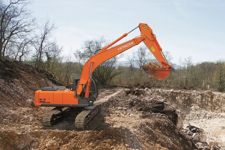 Гусеничный экскаватор Hitachi ZX180LCN-5G