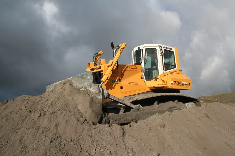 Тяжелый бульдозер Liebherr 734
