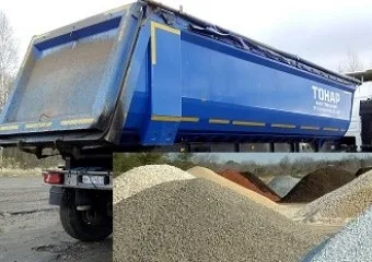 Самосвальный прицеп ТОНАР Скания