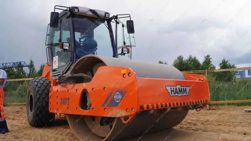 Вибрационный комбинированный каток Hamm 3412