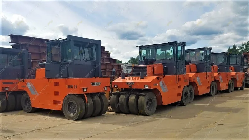 Пневматический каток Hamm GRW 15