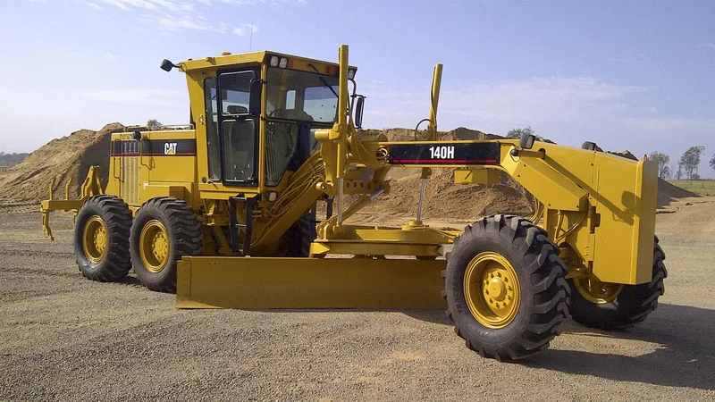 Тяжелый автогрейдер CASE СAT 140 Н