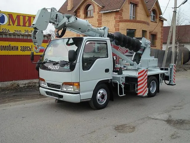 Мобильная буровая установка ДПМ ISUZU