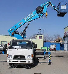 Высотная автовышка · Hyundai