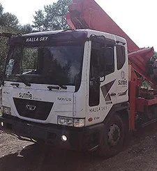 Высотная автовышка HINOWA 600