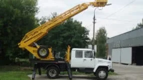 Маловысотная автовышка ГАЗ АП-18-04