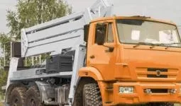 Маловысотная автовышка Камаз 5350