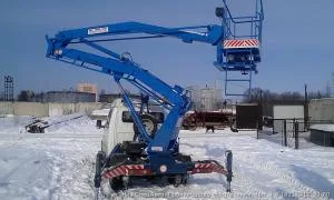 Маловысотная автовышка ГАЗ 33023