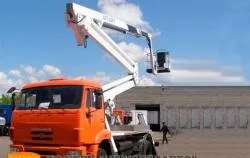 Средневысотная автовышка Камаз 4308