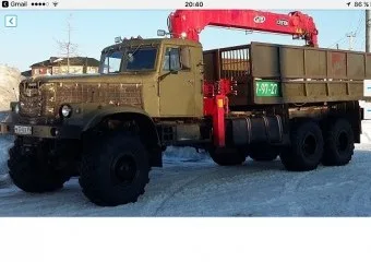 Манипулятор КРАЗ вездеход